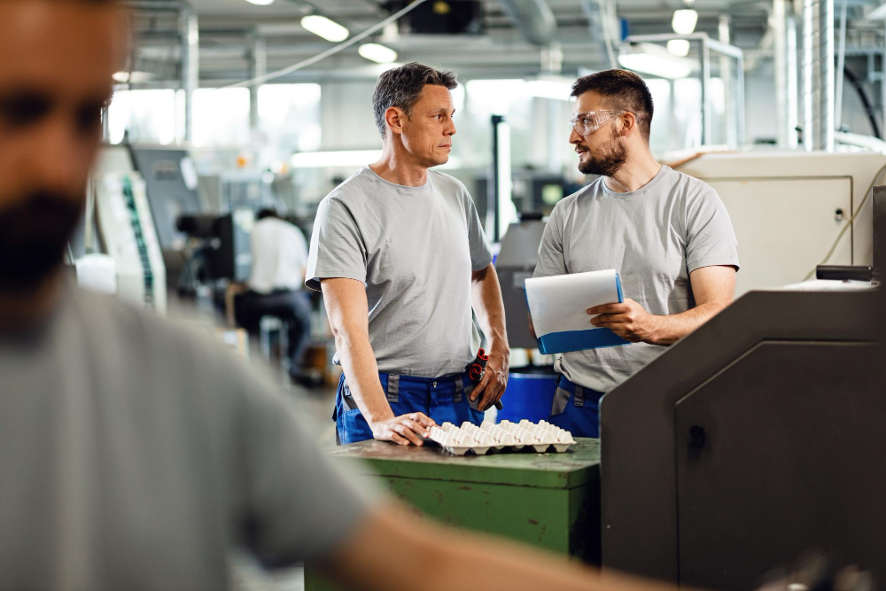 https://mx-medienagentur.de/wp-content/uploads/2024/03/male-coworkers-communicating-while-going-though-paperwork-factory.jpg